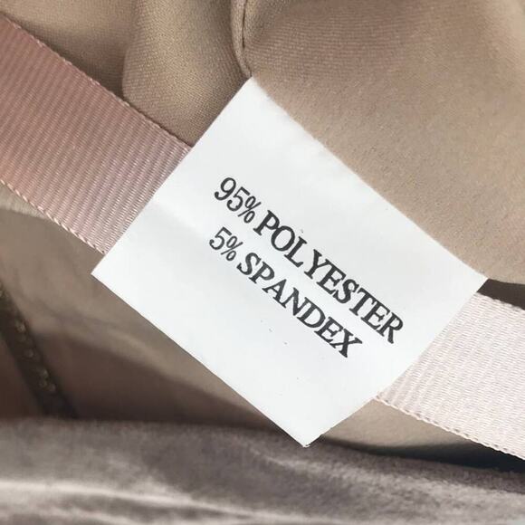 House of CB NWT Giuditta Taupe Suedette Pencil Skirt XS - Picture 10 of 11